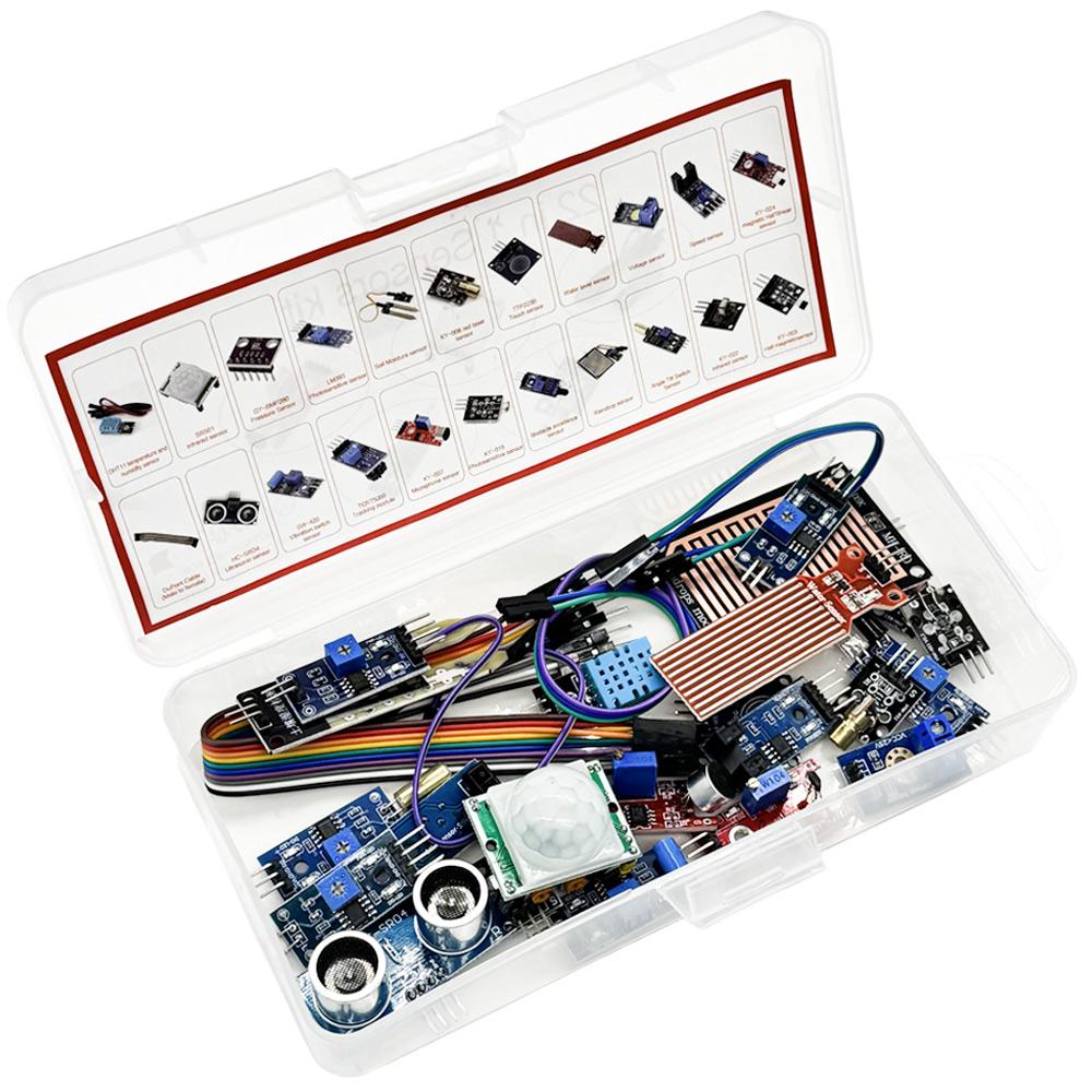 11 In 1 Sensors Moudles Starter Learning Kit For R1 Board&Raspberry Pico Electronic DIY Kit for R1 MEGA1161 with Box