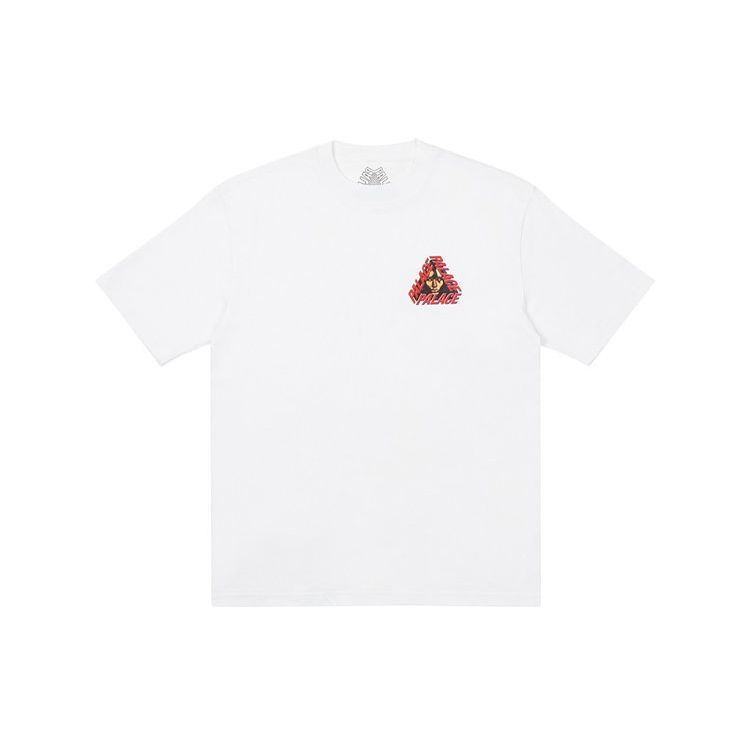 

Palace G-Face T-shirt White Unisex Streetwear P21TS133 S