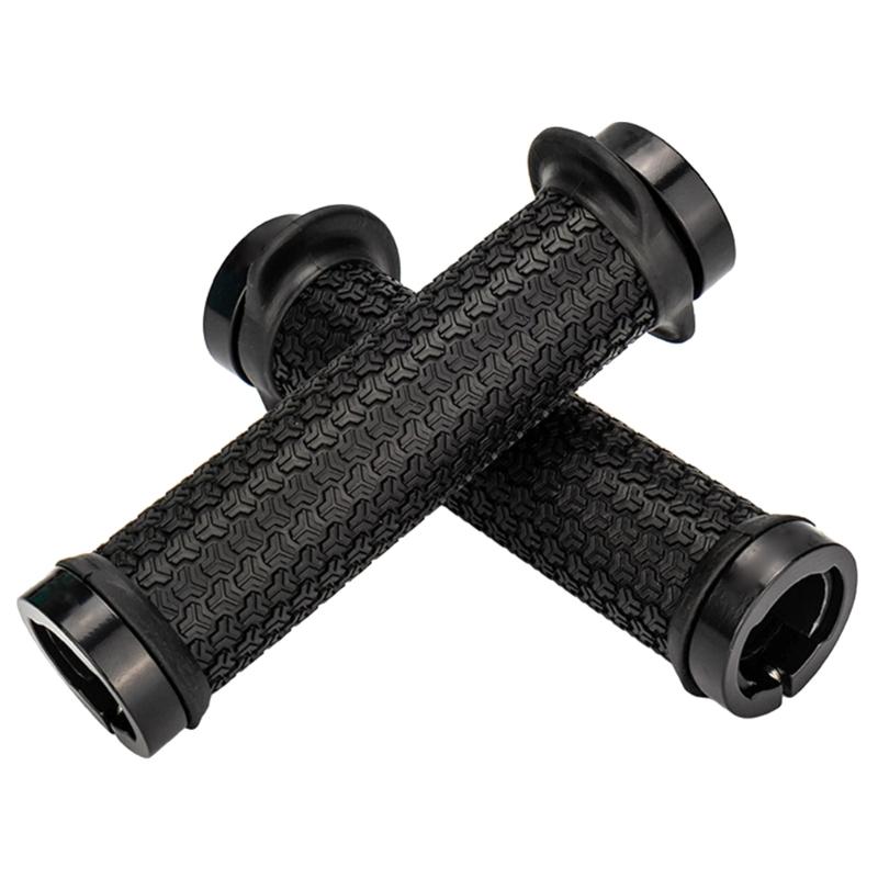 Comfortable NonSlip Bicycles Handlebar Grips Double Locks On Bike Grips Handle End Grips Cycling Accessories Enduring