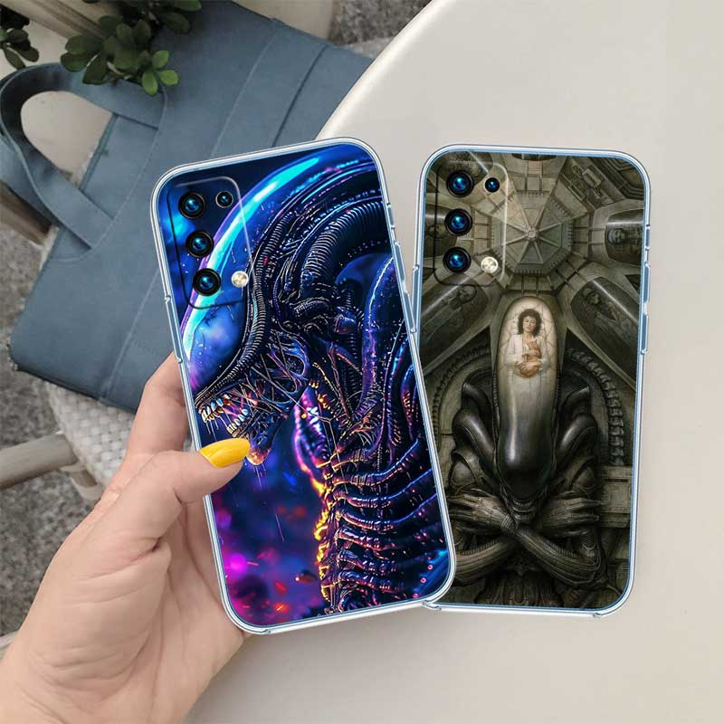 RE3 Aliens vs Predator Xenomorph Phone Case for Motorola Moto Edge 20 30 40 50 S30 Fusion Ultra Pro Neo Lite + G200 G23