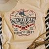 Nashville Rodeo Western Grafik T-Shirt Damen Vintage Cowgirl Tennessee Country Musik T-Shirt Damen Süßes Hippie T-Shirt Oberteile