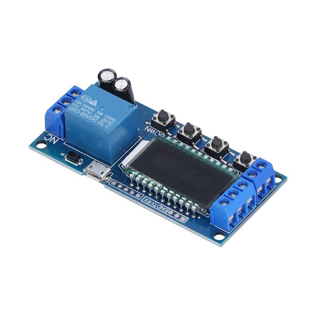 Relay Module LCD Delay Power Failure Cyclic Timing Electronic Components XYLJ02