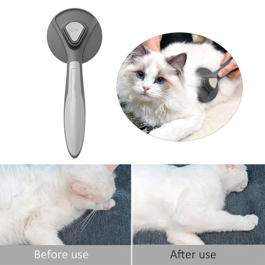 Köp Self Cleaning Slicker Brush For Dogs Cats Pet Grooming Brush Dog