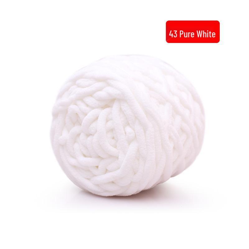 Ice Bar Chunky Soft Yarn for Hand-Knitted Scarves, Crochet Hooks, Slippers, and DIY Projects for Men and Women