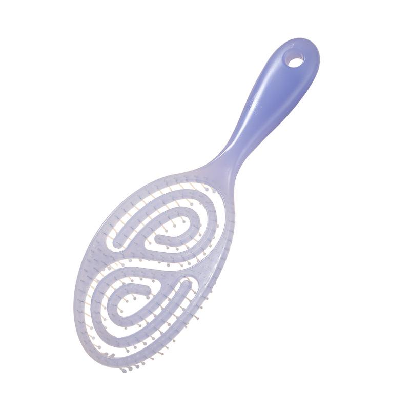 

Huiyun Oval Vent Brush: Jelly Color Quick-Dry Detangling & Massage Comb