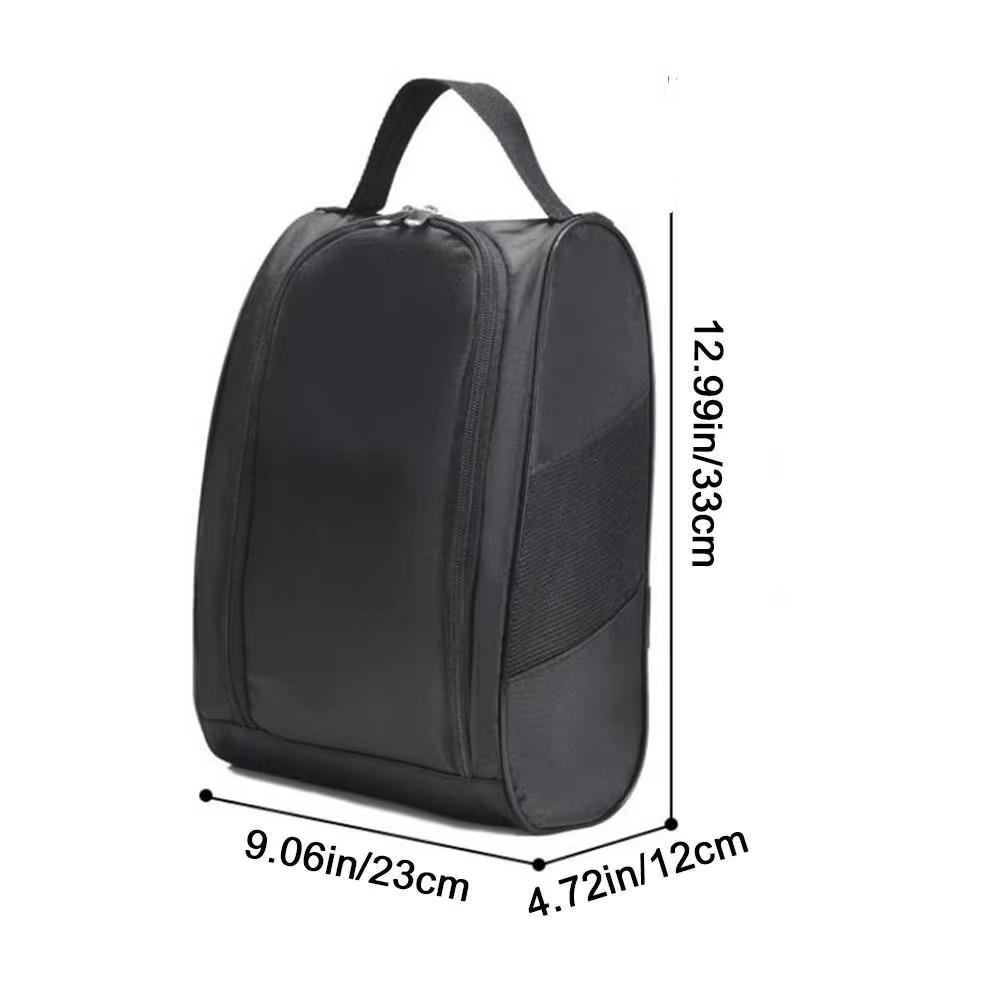 1/2 Stück Tragbare Oxford-Stoff Fußballschuhtasche Unisex Schuh-Tragetasche Schuhtasche mit Reißverschluss Wasserdichte Reise-Schuhaufbewahrungstasche