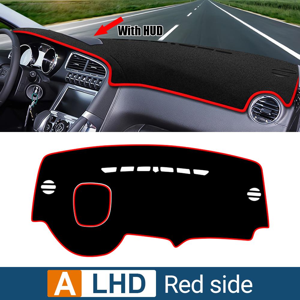 For Peugeot 3008 2008 2009 2010 2011 2012 2013 2014 2015 Car Dashboard Cover Sun Shade Avoid Light Mat Anti-UV Pad Accessories