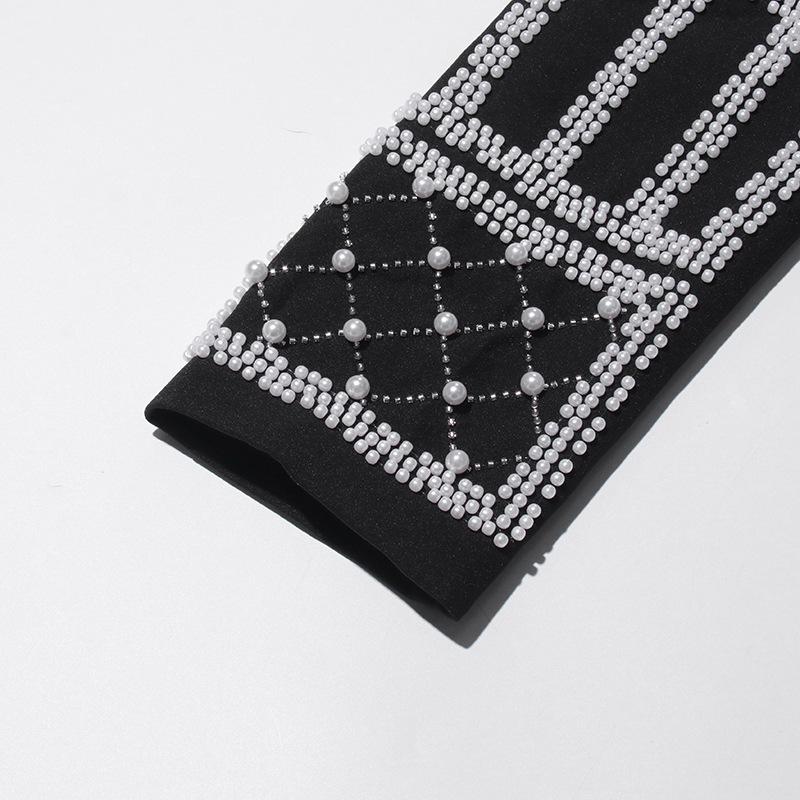 2025 Summer High-End European & American Style Suit: Heavy Beading, Hot Diamond, Versatile Jacket