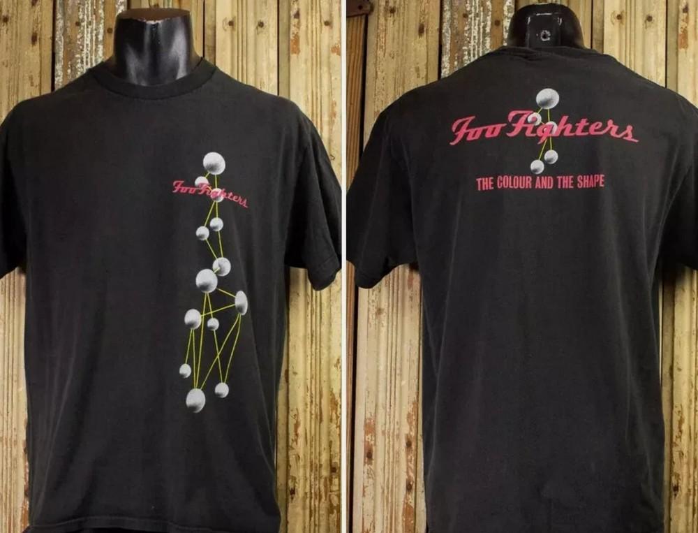 

Винтажная концертная футболка Foo Fighters The Colour and the Shape 1997 L