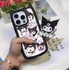 Sanrio Kuromi Stand Black Phone Case for Apple 11