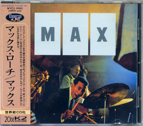 

CD МАКС РОУЧ - Max MVCJ19013PROMO Universal Victo 1997 Япония ОбиДжаз Б/У