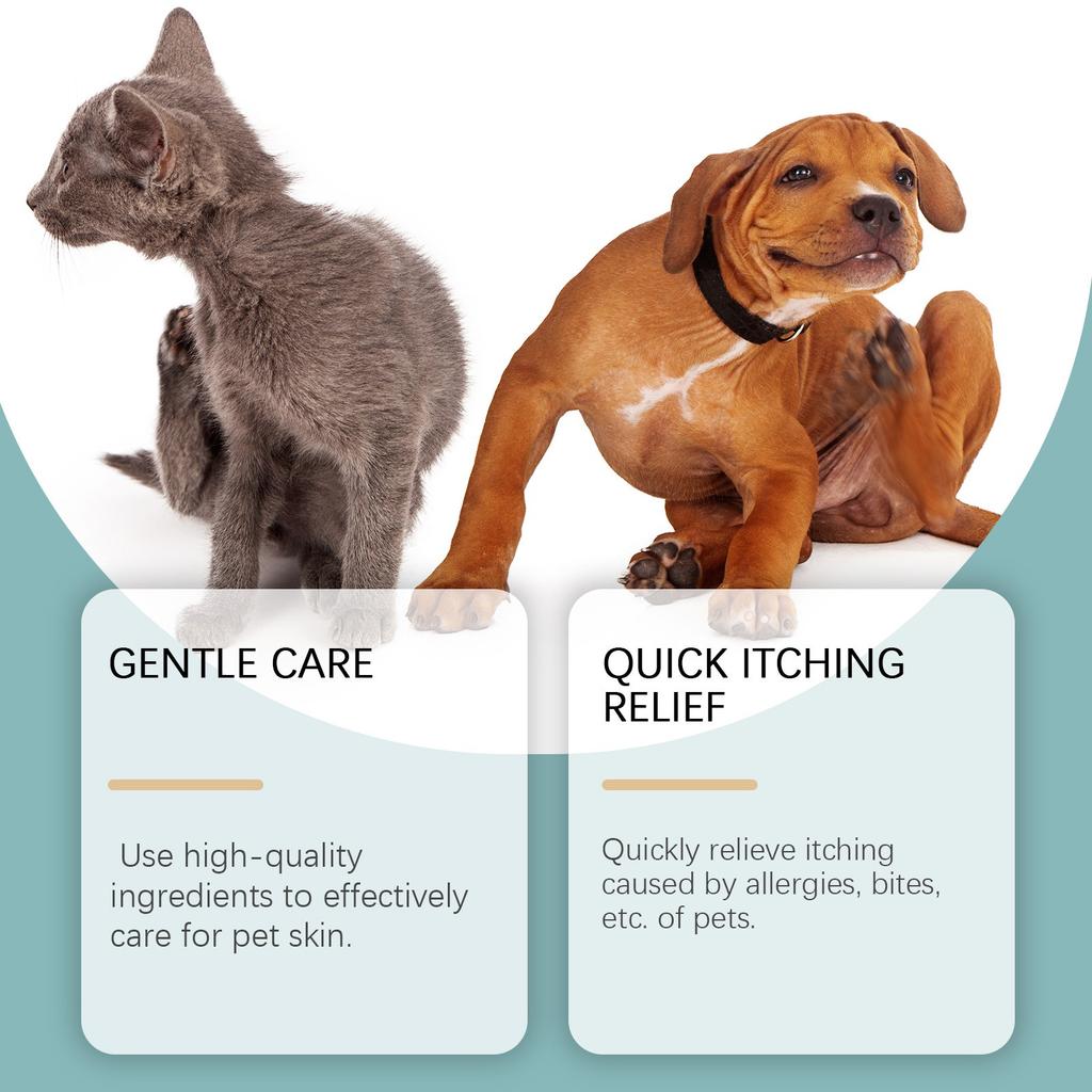 Pet Skin Soothing Spray Relieves Skin Redness And Swelling, Soothing And Restorative Care And  Spray 100ml
