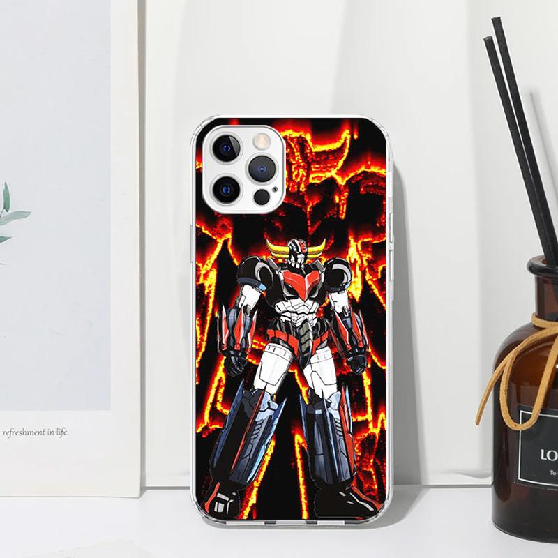 M-Mazinger Z Anime Phone Case For Iphone 17 Air 16 15 Plus 16E 14 Pro Max 13 Mini 12 11 7 8 SE Fundas Soft Back Cover 17 Air 16