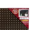 Waki Sangyo Classic Perforated Board, Approx. 600 x 900 x 5.5mm Thick, Shelf, Wall Hanging, Hooks, ANB-705