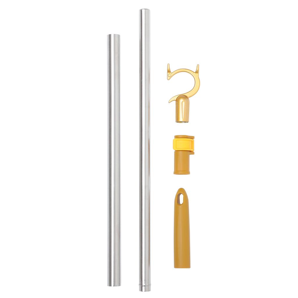 Telescoping Clothes Reach Pole Heavy Duty Retractable Clothesline Rod for Drying At Home Balcony Clothesline Pole