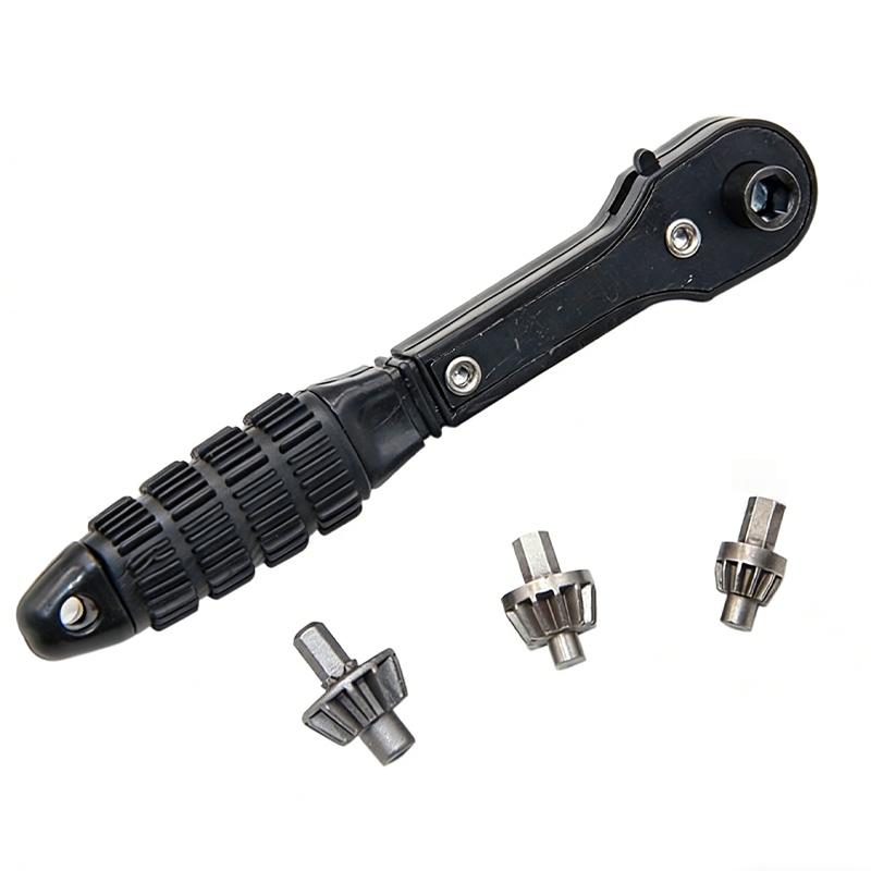 For Drill Chuck Key Wrench Ratchet Spanner for 1 5 to 13MM For Drill Press