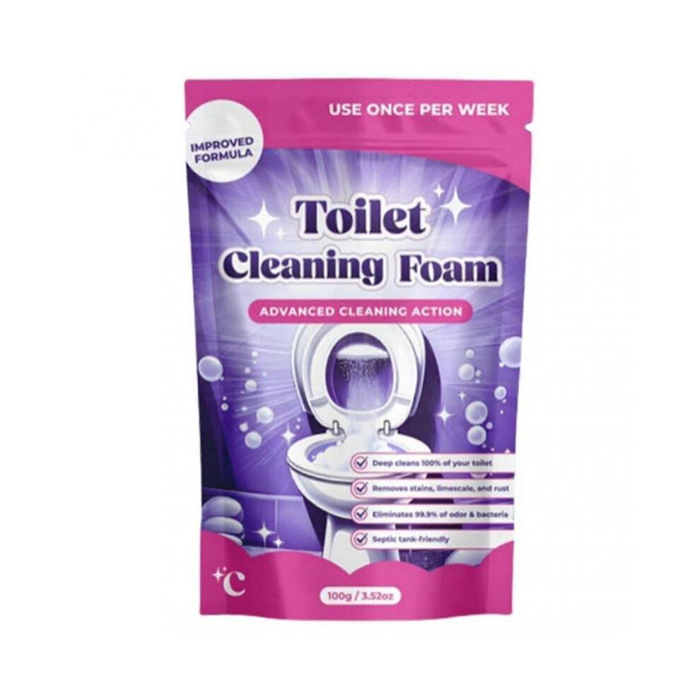 100g Toilet Cleaning Foam Self Activating Miracles Powder Foam for Toilet Bowl Cleaning Bathroom Supplies