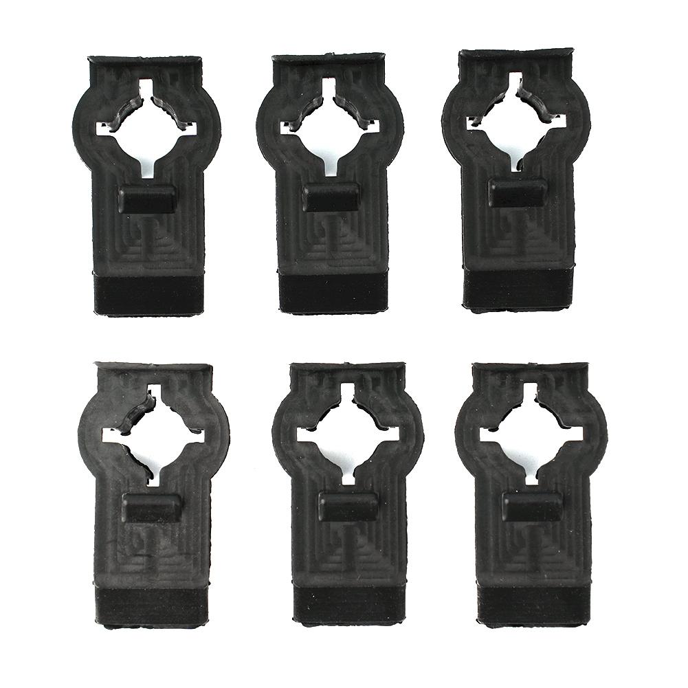 Parts Windo Regulator Clip Plastic Right Accessories Black