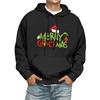 Men's Print Hooded Sweatshirt Long-Sleeve Casual Pullover Hoodie Hooded Sweatshirt