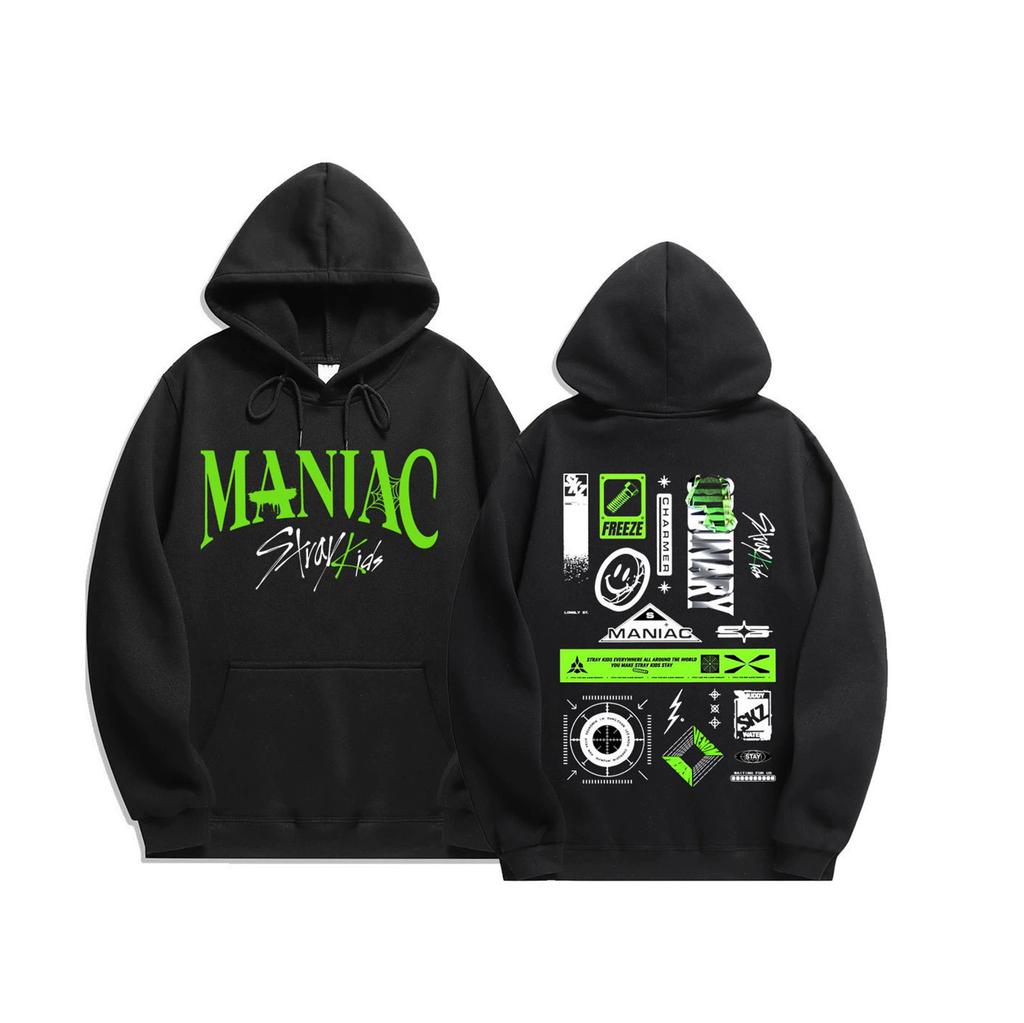 Straykids Men Hoodies Harajuku Sports Men's Sweater Printing Trend Fashion Hooded Sweater Youth Top