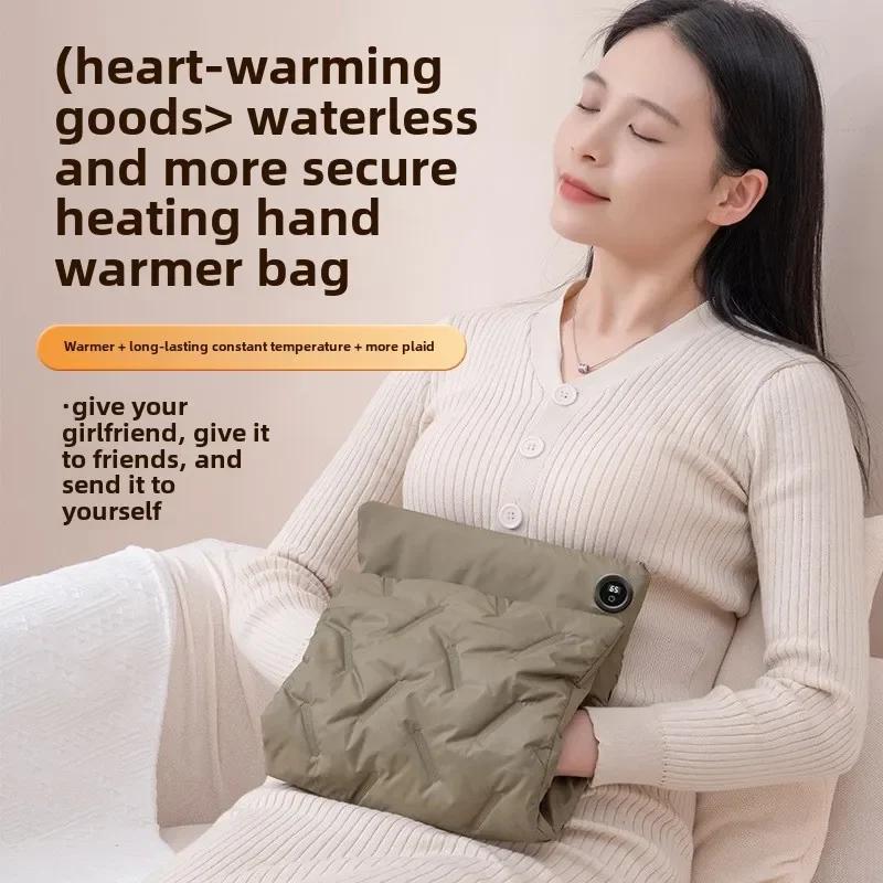 Adjustable USB Goose Down Warming Pad Washable Hand Warmer Temperature Graphene Quick Heating Warming Pad Knee Massager Thermal