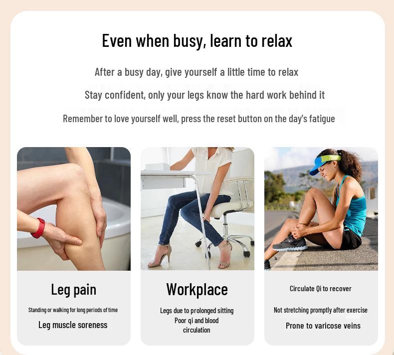 Cross-border Air Wave Foot & Calf Massager with Heat - Top Korean & Japanese Model for Leg Slimming