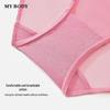 Mybody Women's Sexy Lightweight Breathable Low-Rise Mesh Briefs