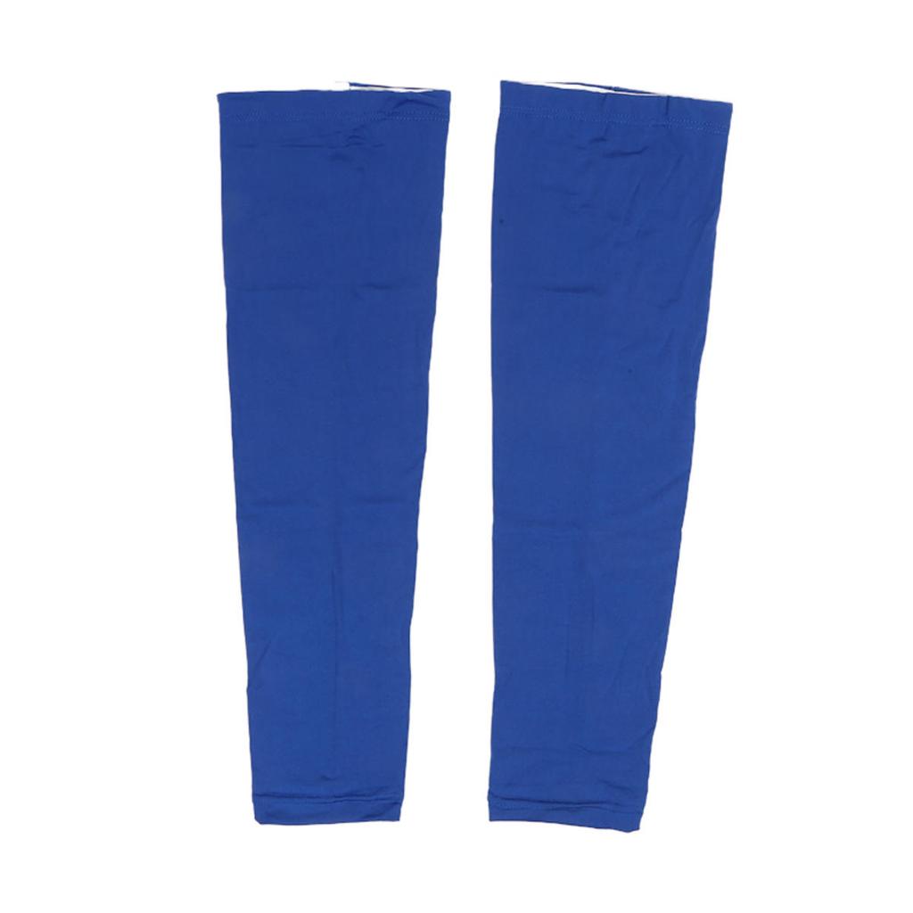 Sommar UV-skydd Solskydd Cykling Benvärmare Silke Is Andningsbar Skydd Cykelracing Benvärmare för Man Kvinna