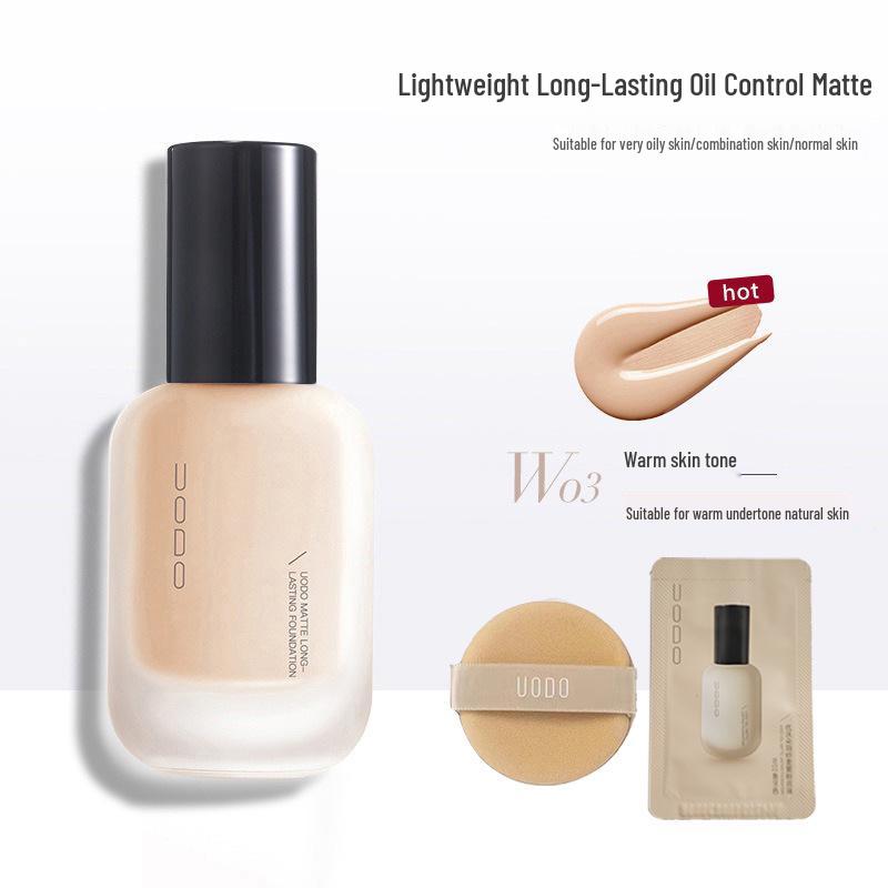

Тональний крем UODO Youwoduo забезпечує гарне покриття, зволожує, контролює жирність, підходить для сухої шкіри, не відбивається і надає кремовий фініш.