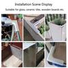 1 buc Gard de Grădină Panou DIY de Îmbinare Plăci Ceramice Clip de Fixare Ranforsat Clește pentru Sticlă Combinație Clip de Fixare Pentru Cabinet Acvariu