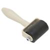 4pcs Rubber Brayer Roller Flexible Uniform Printing Craft Hand Roller with Skid Resistance Handle for Painting Stamping