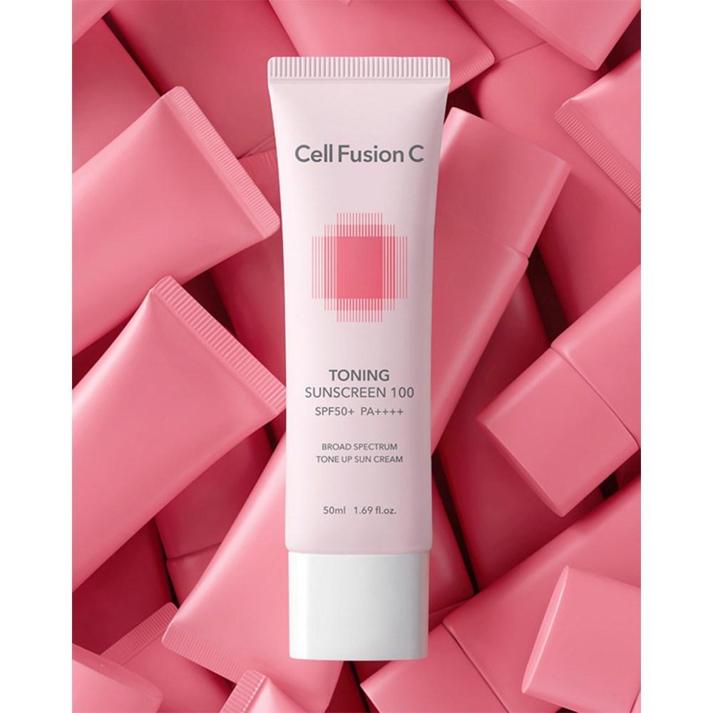 Cellfusion C Toning Sunscreen 100 SPF50+ PA++++, 50ml, 2 Units