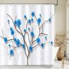 Dandelion Natural Flowers Shower Curtains Waterproof Bathroom Curtain Bath Curtain High Quality With Hooks Shower Curtain