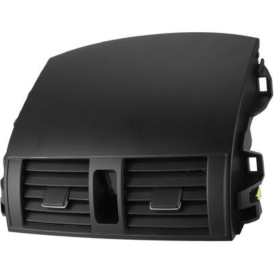 Car Air Vent Panel Assembly Front Center Dashboard A/C Outlet Vent Panel Fit for Toyota Corolla - Pack of 1 Black Replacement Car Parts