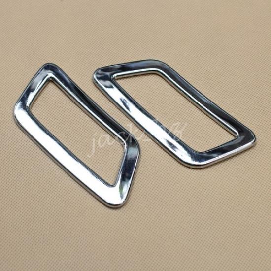 For Nissan Qashqai X-Trail Rogue Sport Chrome Dashboard Air Vent Surrounds Cover