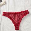 European and American Internet celebrities popular lace mesh semi-perspective sexy suspender skirt nightdress two-piece set