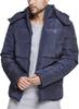 Winter Jacket Urban Classics Hooded Puffer Jacket (TB1807) (TB1807-00155) Navy