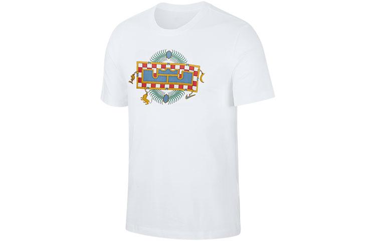

Nike T Shirts Men s White Crew Neck Moderate Other DN2902-100 L