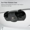 Auto Innen Brillen Clip Auto Sonnenblende Sonnenbrillen Halter Für Giulia Stelvio Giulietta 156 159 147 Mito Tonale Brera