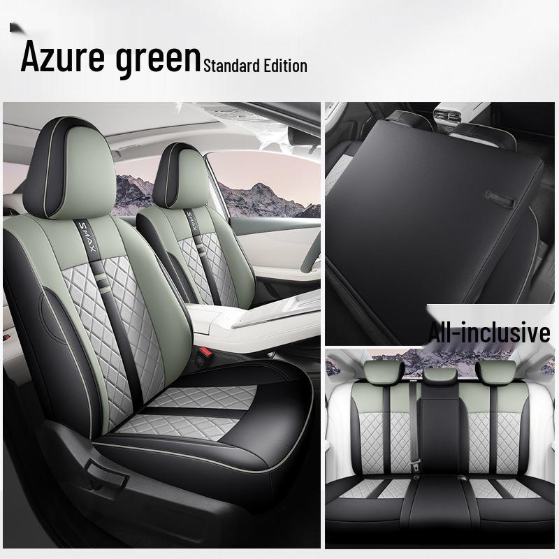 Universal Full Leather Car Seat Cushion for Aion SMAX - All-Season Comfort