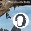Carabiner Buckle Hanging Buckle Strong Load-bearing Not Easily Deformed Aluminum Alloy Versatile D-type Carabiner Clip