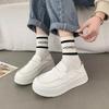 Nurse shoes Women's soft-soled breathable thick-soled non-slip work is not tiring, little white shoes one pedal heightening medical special shoes