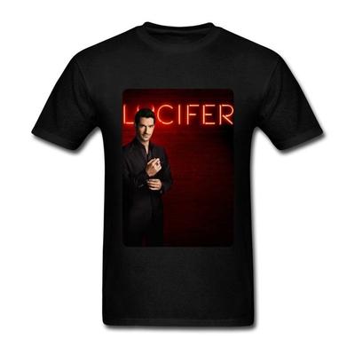 Lucifer TV-Serie Poster T-Shirt für Herren