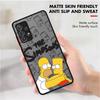 The Simpsons Family Phone case for Samsung Galaxy A21s A22 A71 A72 A73 A23 A25 A52s A53 A54 A55 A24 A31 A32 A33 A34 A51 A52