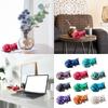 Decorative Crystal Cats Sculpture for Art Collectors Multicolored Resins Animal Miniature Figurine Collectible Ornament
