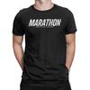 Game Marathon Printed T Shirts for Unisex Women  100 Cotton  Tee Shirt Clothing