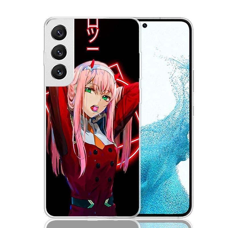 Darling In The FranXX Anime Case Phone Cover for Samsung Galaxy S24 S25 Ultra S23 Plus S22 + S21 S20 FE S10 S25Plus Trend Fundas