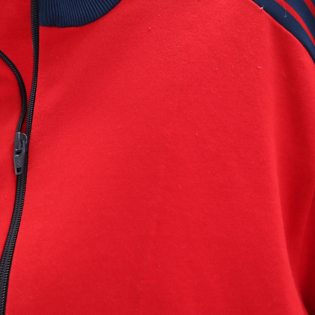 adidas 70s Vintage West German tag made by Descente Trefoil logo Track jacket Men's Used