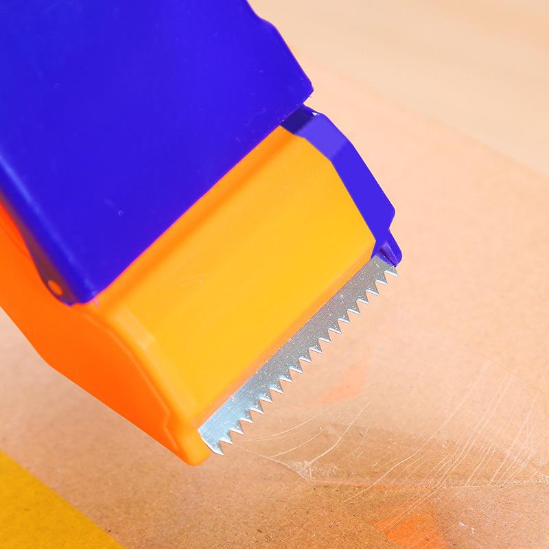 Tape Dispenser Plastic Sealing Packer Packaging Parcel 48mm Width Roller Tape Cutter Sealing Tape Holder Manual Machine
