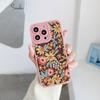 Flower Phone Case For iPhone 11 13 12 14 Pro Max 14 Plus 7 8 Plus SE 2020 XR X XS Full Graph Floral Soft Silicone Cover Fundas